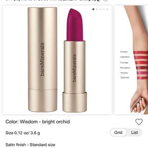 NWT bareMinerals lipstick